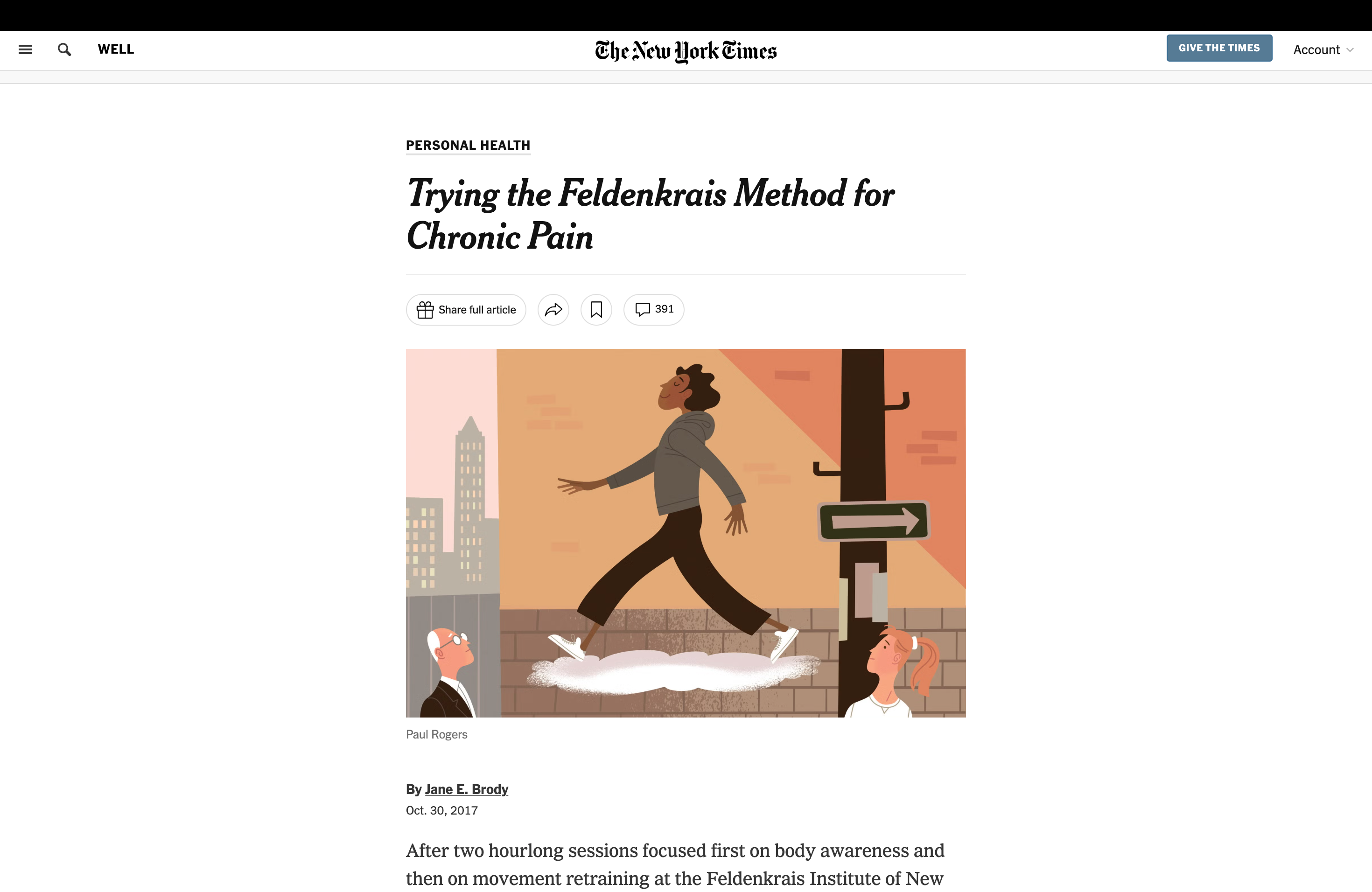New York Times / Jane Brody